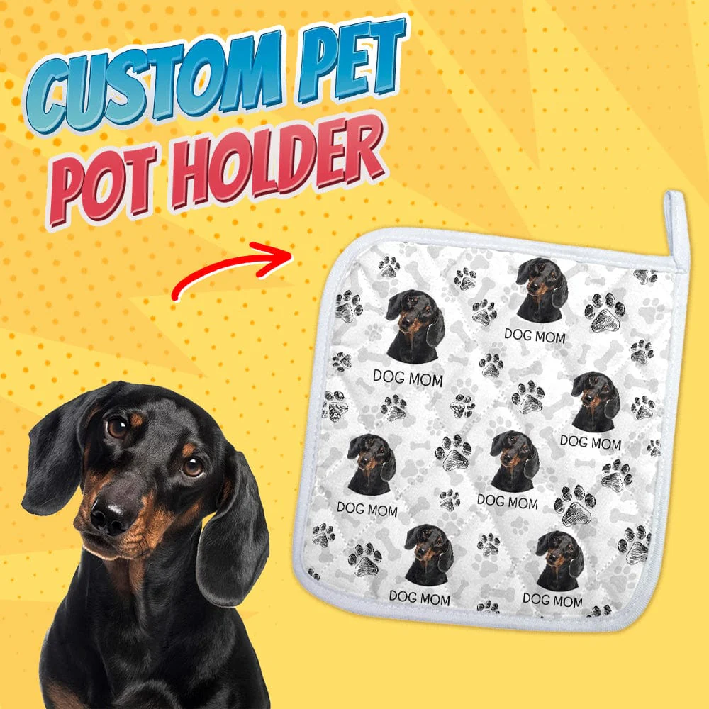 Custom Photo Dog Paw For Dog Lovers Oven Mitt TA29 889016 - Image 5