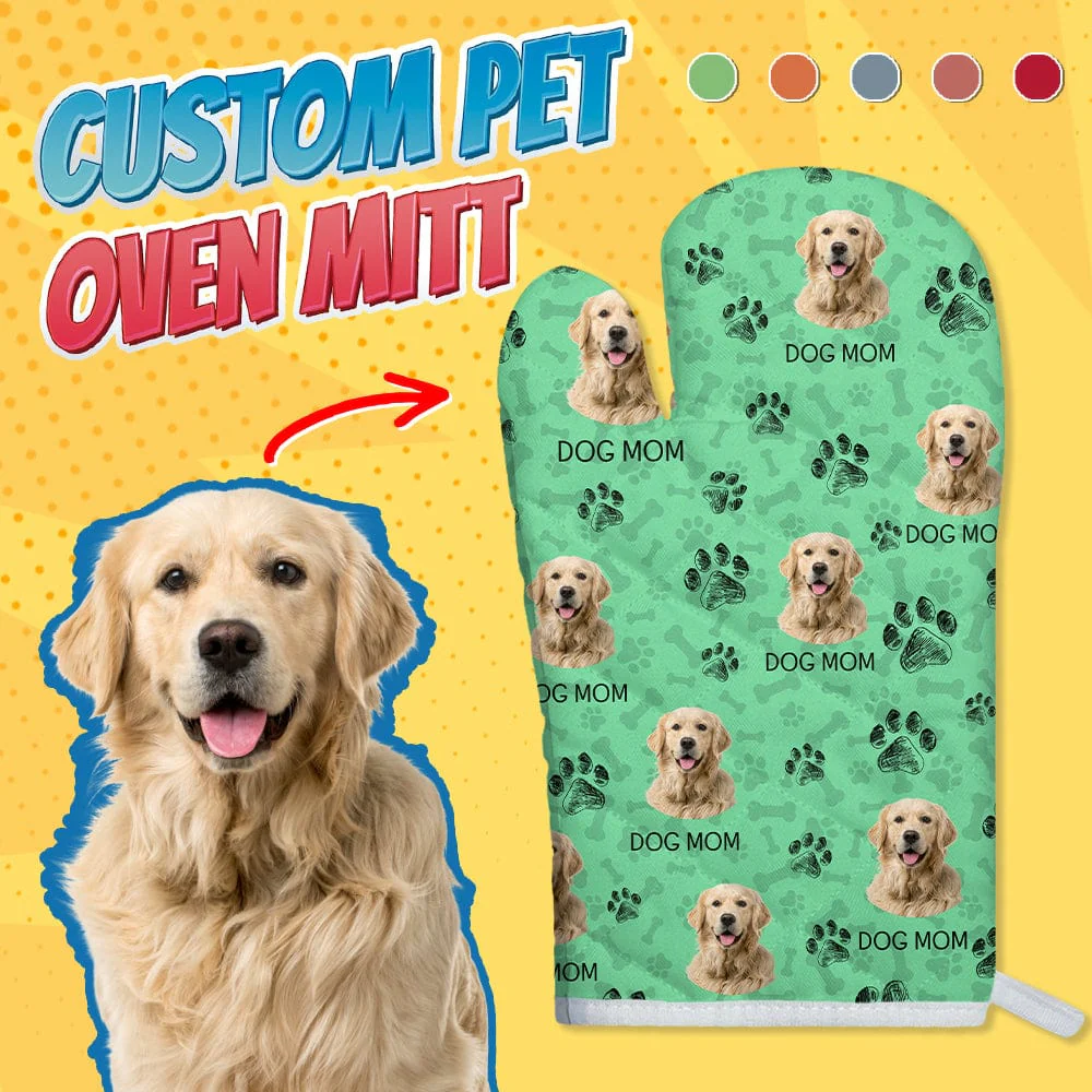 Custom Photo Dog Paw For Dog Lovers Oven Mitt TA29 889016 - Image 9