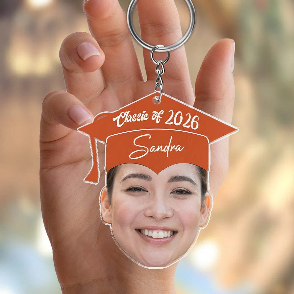 Custom Photo Graduation Acrylic Keychain TA29 889024 - Image 4