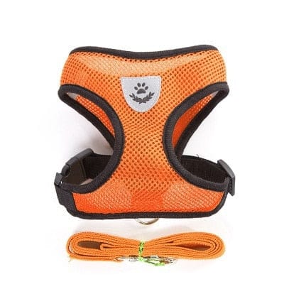 Dog Cat Adjustable Vest Polyester Mesh Breathable Harnesses - Image 10