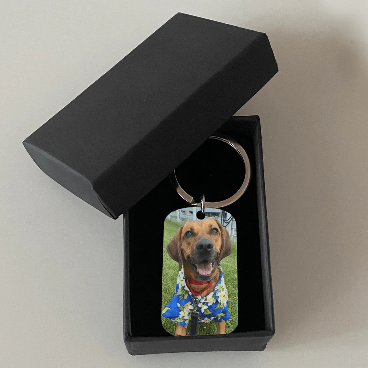 You Were My Favorite Hello Dog Keychain - Image 3