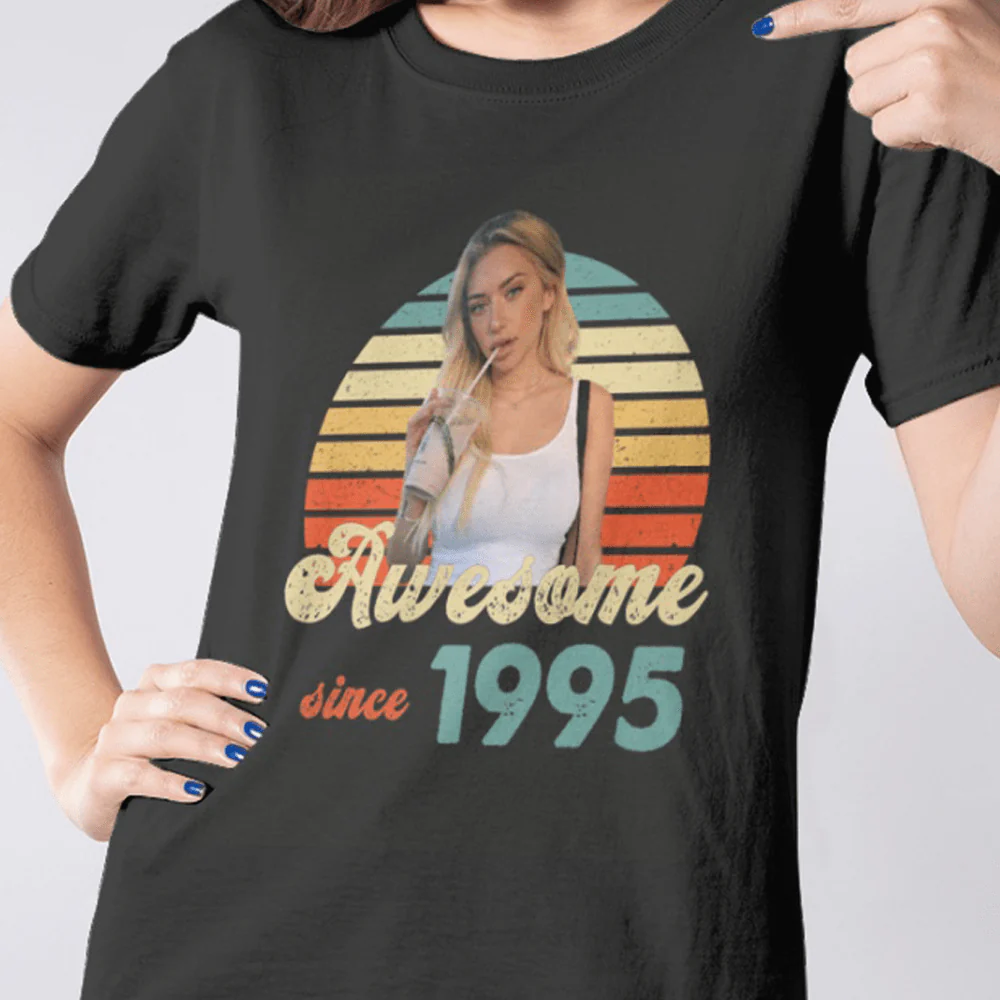 Awesome Since Upload Photo Family Shirt 890707 - Image 4