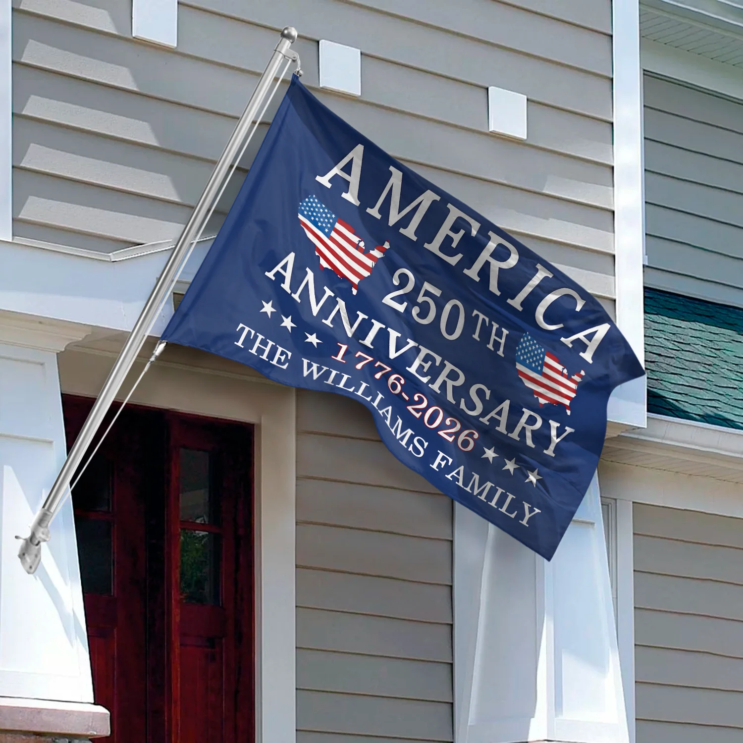 America 250th Anniversary 1776 - 2026 Double-Sided Flag HA75 898340 - Image 3