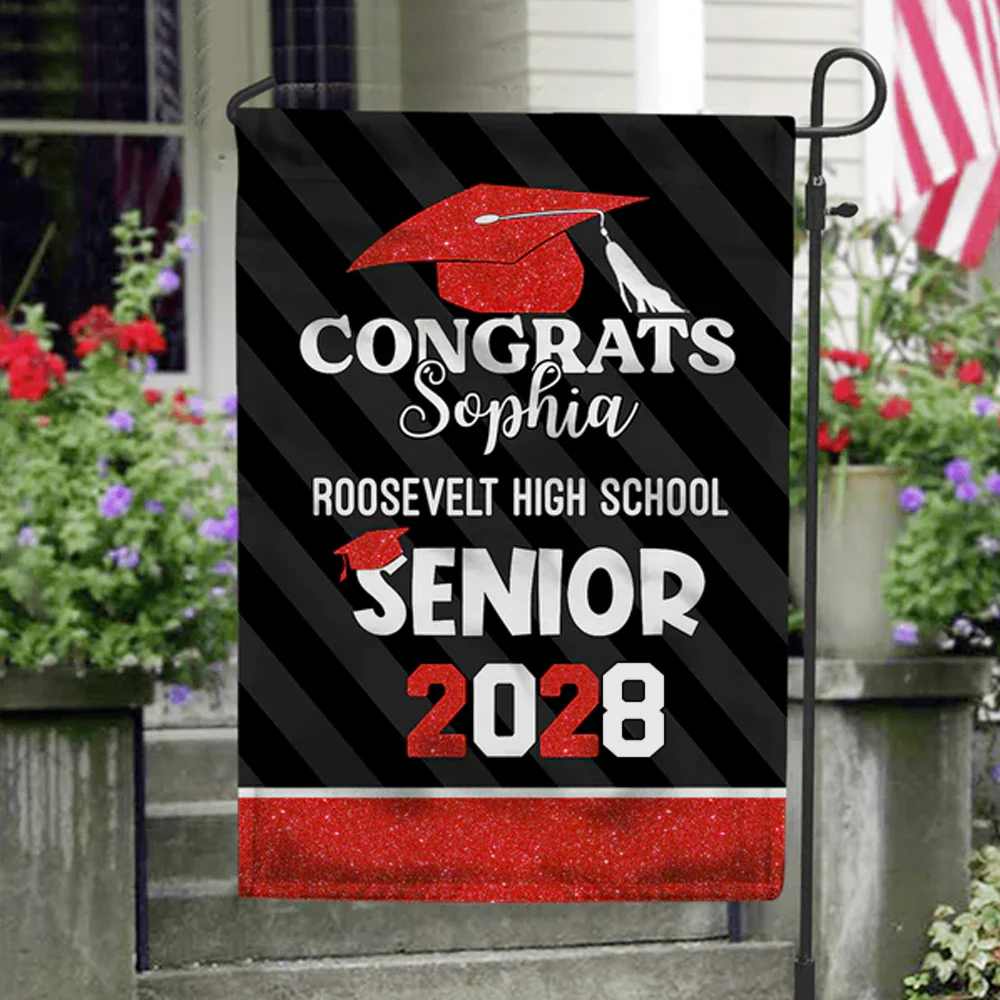 Best Gift Idea Graduation Garden Flag Personalized Gift TA29 888924 - Image 10