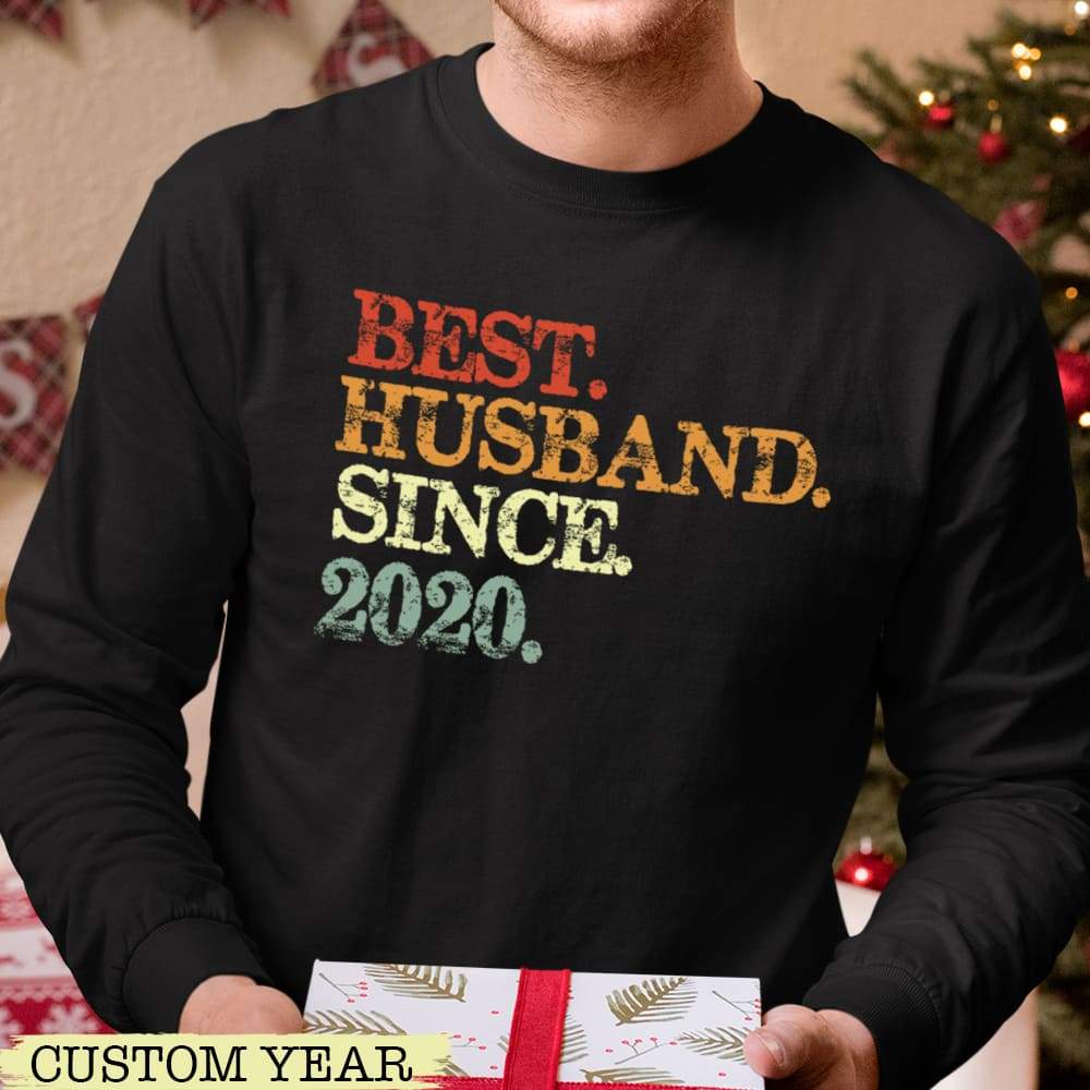 Best Husband Custom Year Family Shirt HN590 - Image 2
