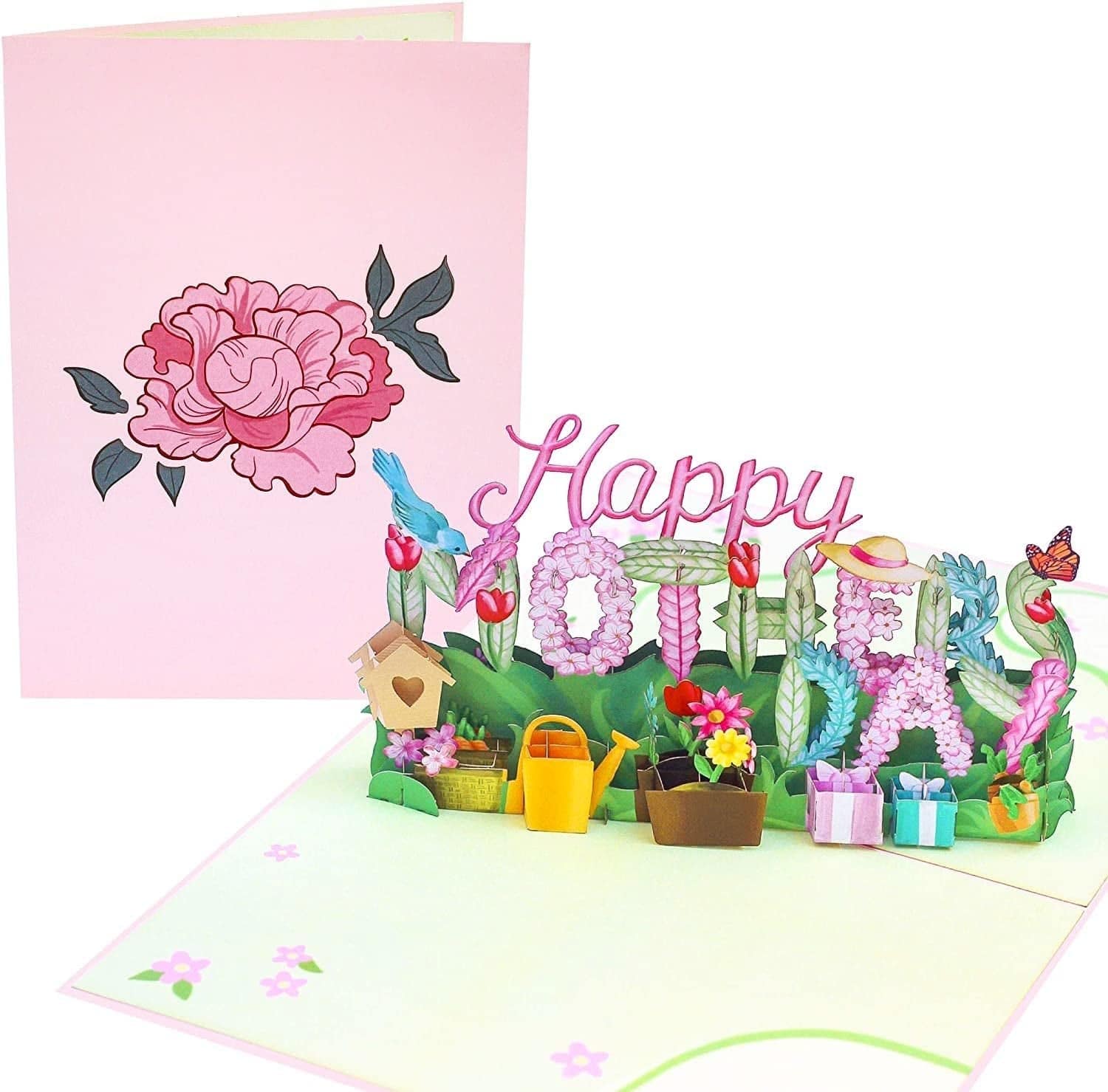 Butterflies on Flowers Pop up Mother'S Day Card - 3D Anniversary, Valentine'S Day Card, Thank You, Happy Birthday - for Mom, for Wife, for Daughter, for Sister - Image 10