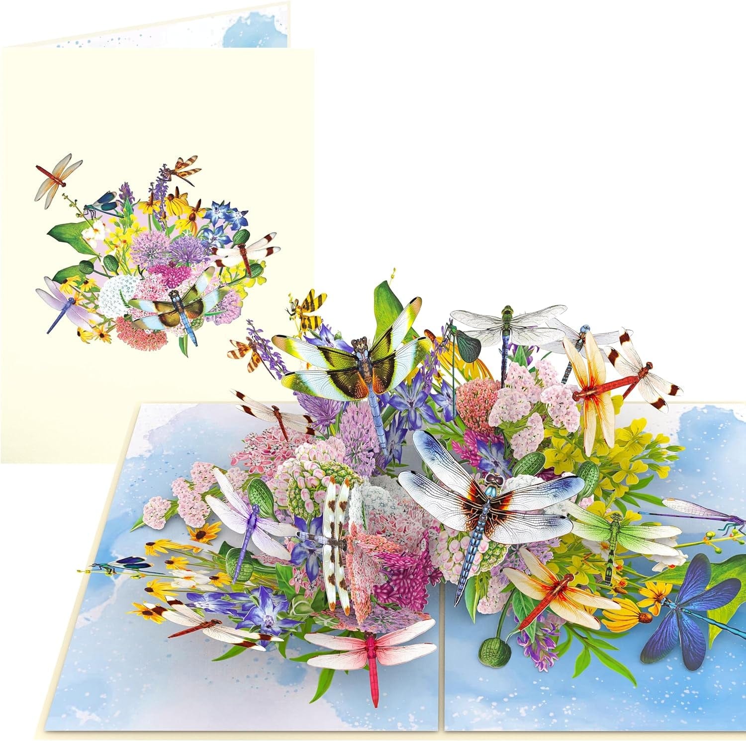 Butterflies on Flowers Pop up Mother'S Day Card - 3D Anniversary, Valentine'S Day Card, Thank You, Happy Birthday - for Mom, for Wife, for Daughter, for Sister - Image 11