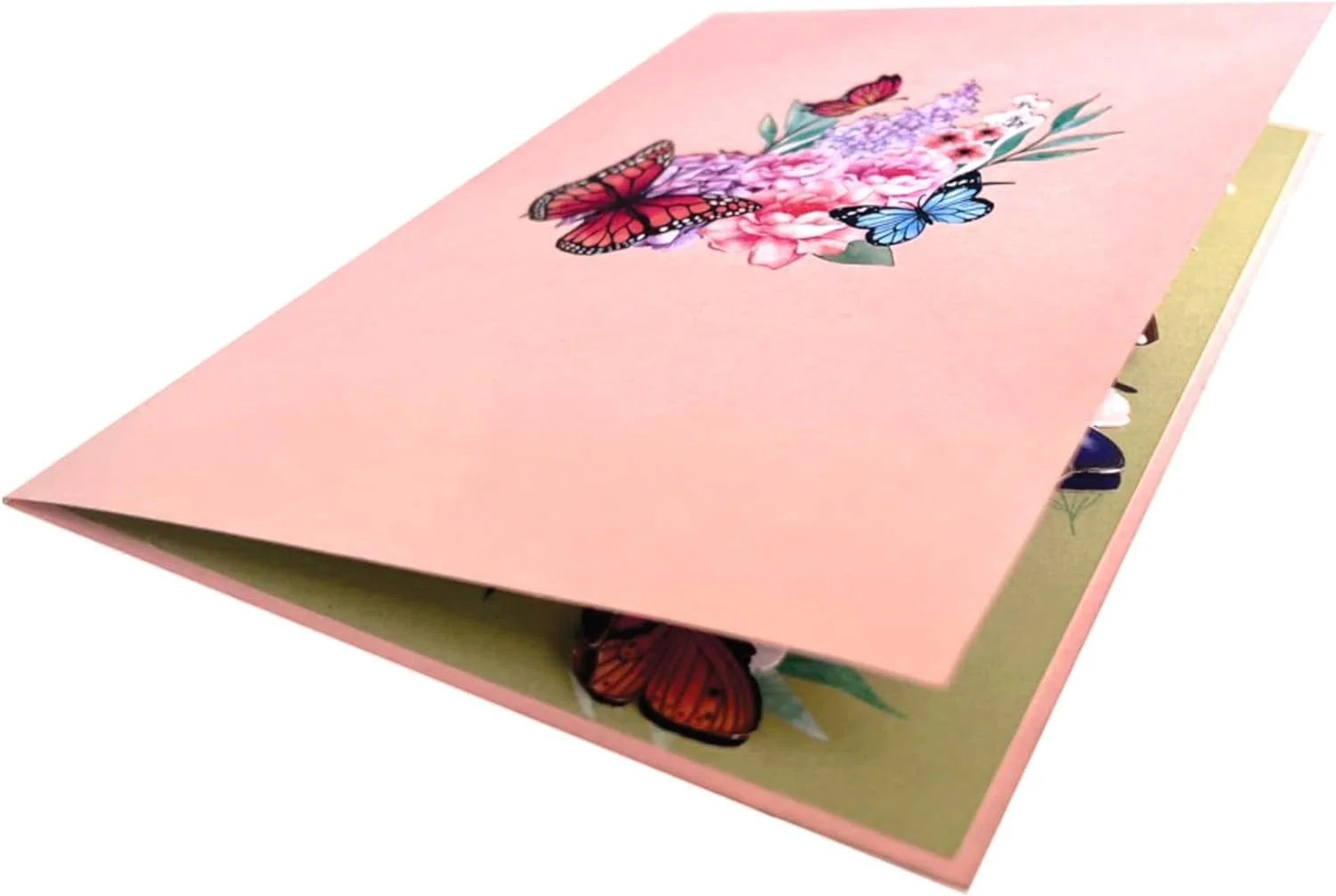 Butterflies on Flowers Pop up Mother'S Day Card - 3D Anniversary, Valentine'S Day Card, Thank You, Happy Birthday - for Mom, for Wife, for Daughter, for Sister - Image 6