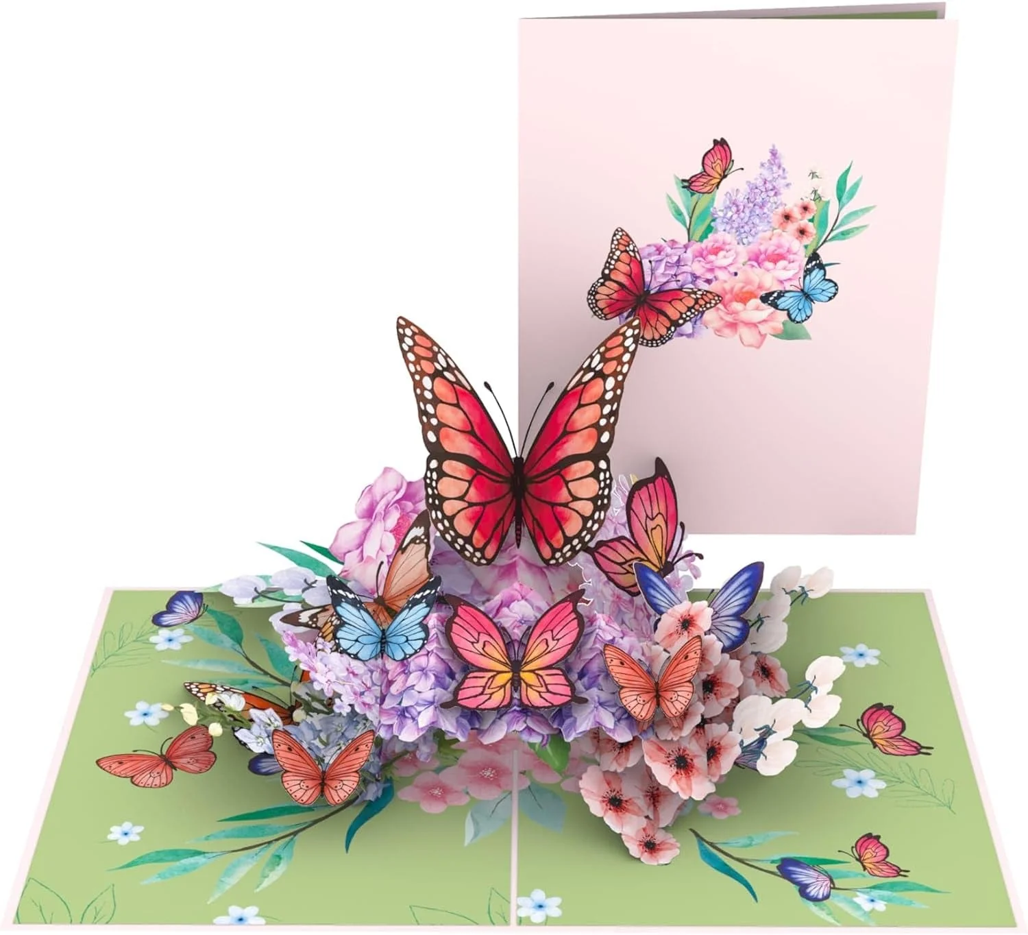 Butterflies on Flowers Pop up Mother'S Day Card - 3D Anniversary, Valentine'S Day Card, Thank You, Happy Birthday - for Mom, for Wife, for Daughter, for Sister - Image 8