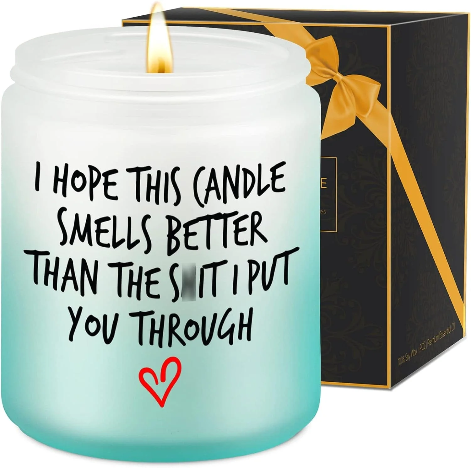 Candle, I'M Sorry, I Love You Gifts for Her Him, Gifts for Wife, Mom Gifts, Grandma Girlfriend Wife Birthday Gift Idea - Mothers Day Funny Gifts for Women Men Dad Husband Boyfriend - Image 8