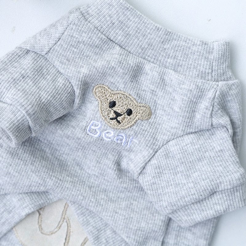 Cartoon Bear Dog Hoodies Cute Cotton Pet Dogs Clothes - Image 16