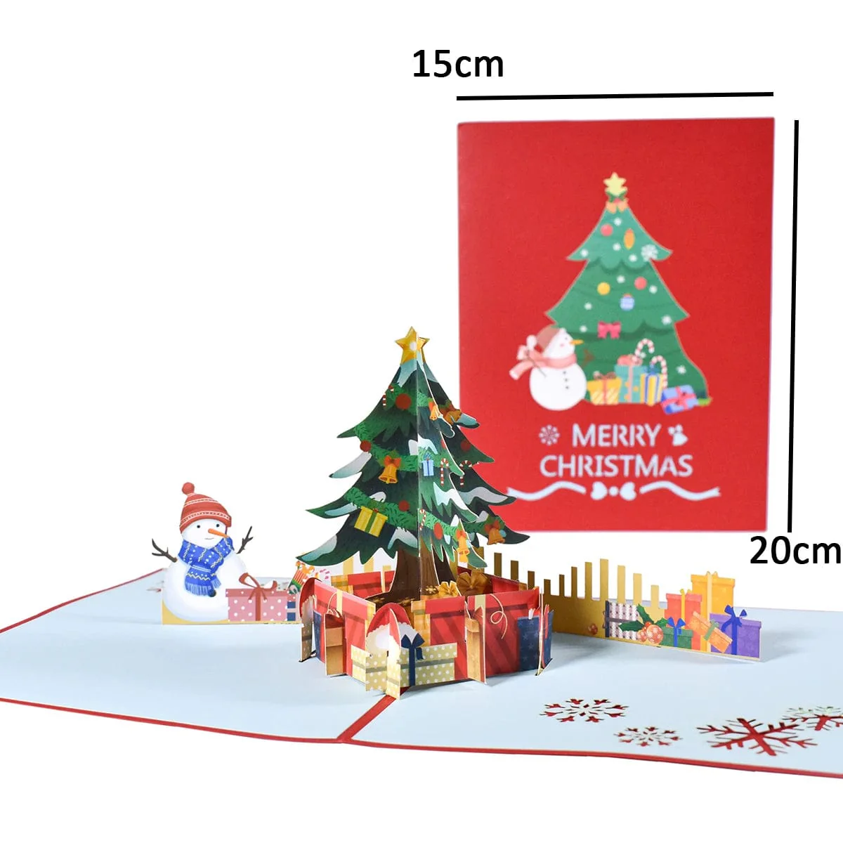 Christmas Card Pop Up 3D Greeting Card New Year - Image 13