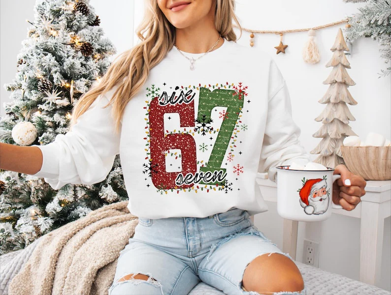 Christmas Six Seven 67 Shirt TH10 896811 - Image 3