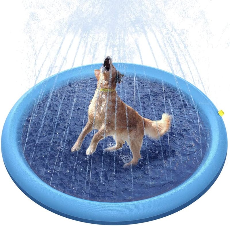 Cooling Mat Inflatable Water Spray Pad Mat Tub Summer Cool Dog Bathtub - Image 3