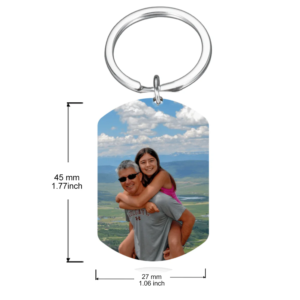 If Dad Can't Fix It No One Can Family Keychain - Image 4