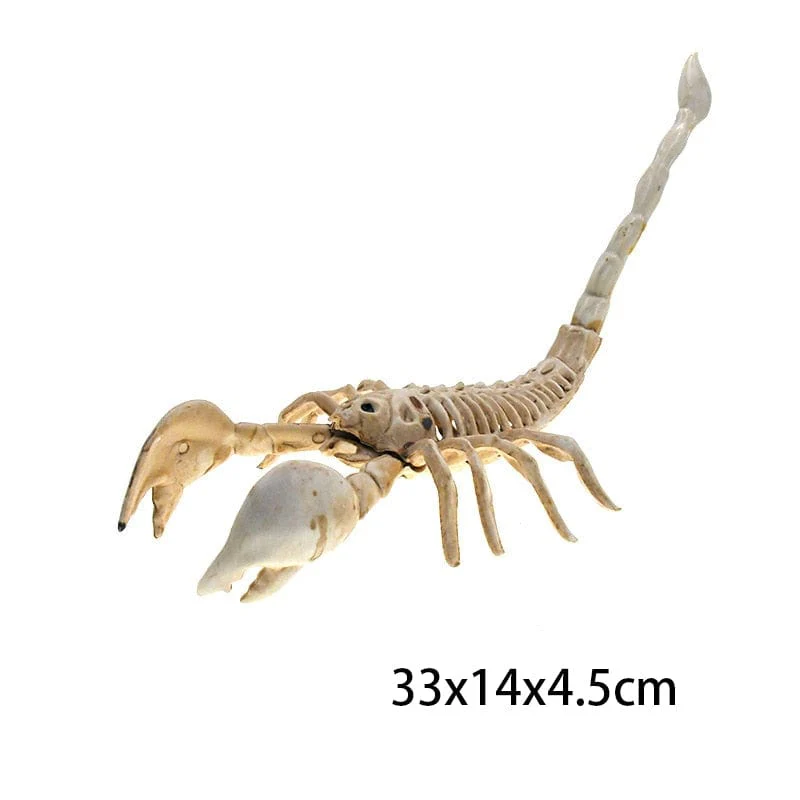 Halloween Horror Bats Skeleton Mouse Scorpion Lizard Bone Creepy Halloween Party Decoration - Image 8
