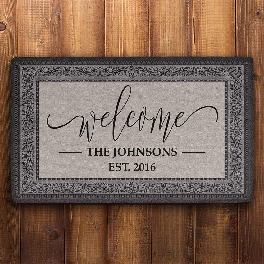 Personalized Family Name Doormat - Image 2