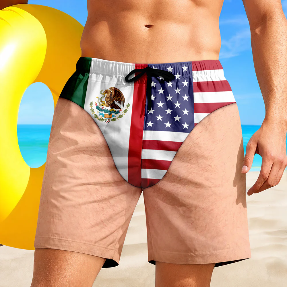 Custom Funny Patriotic Country Flag - Chill Beach Short, Summer Vibes LM32 669461 - Image 6