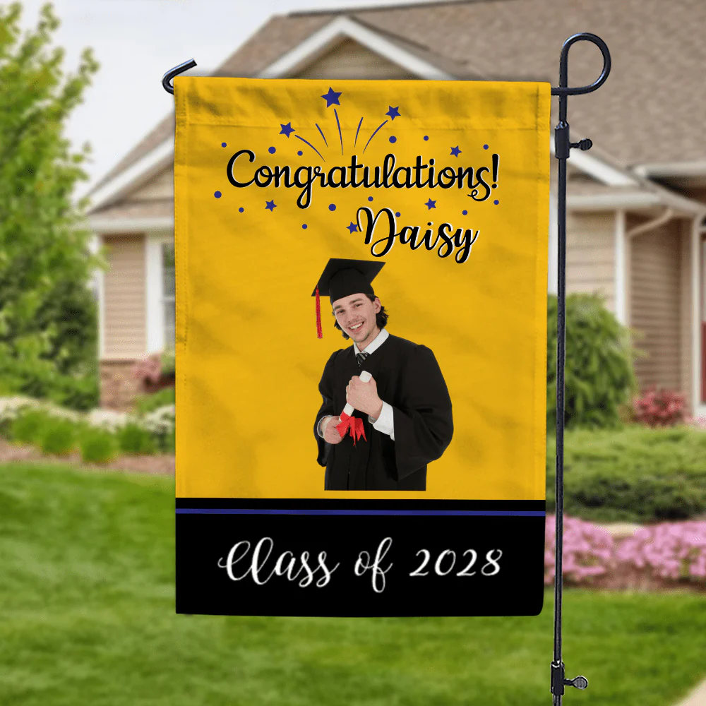 Custom Garden Flag Graduation, Graduation Party decor 890363 - Image 5