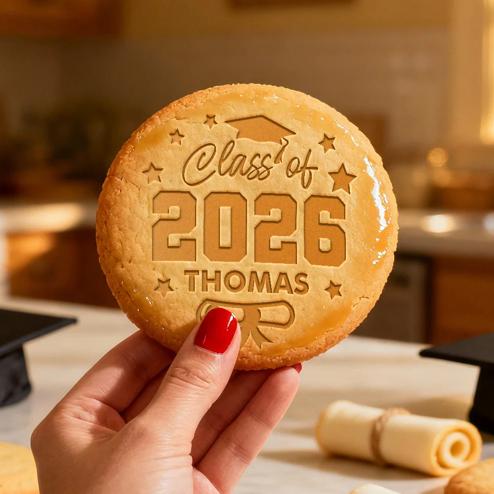 Custom Name Class of 2026 Cookie Stamp, Personalized Graduation Party Gift CH07 910808 - Image 9