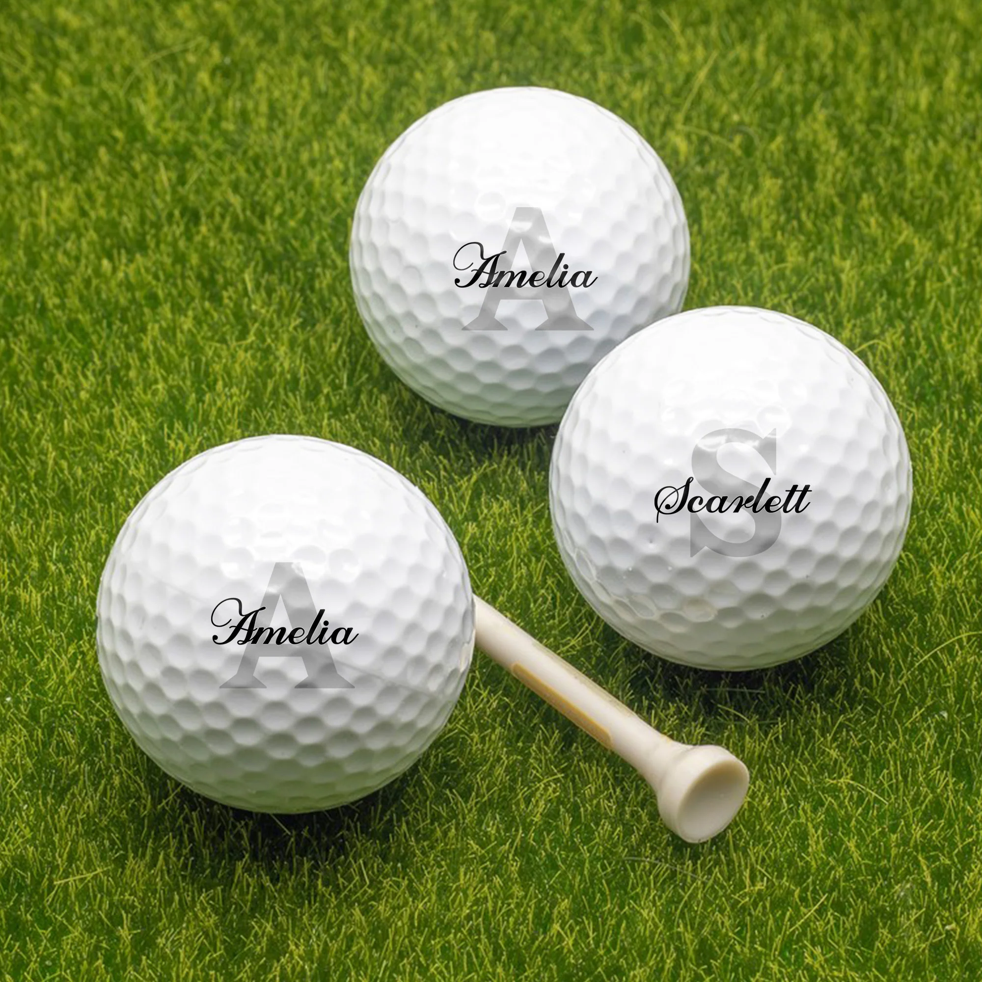 Custom Name Golf Ball Gift For Golfer, Golf Lovers TH10 898131 - Image 5