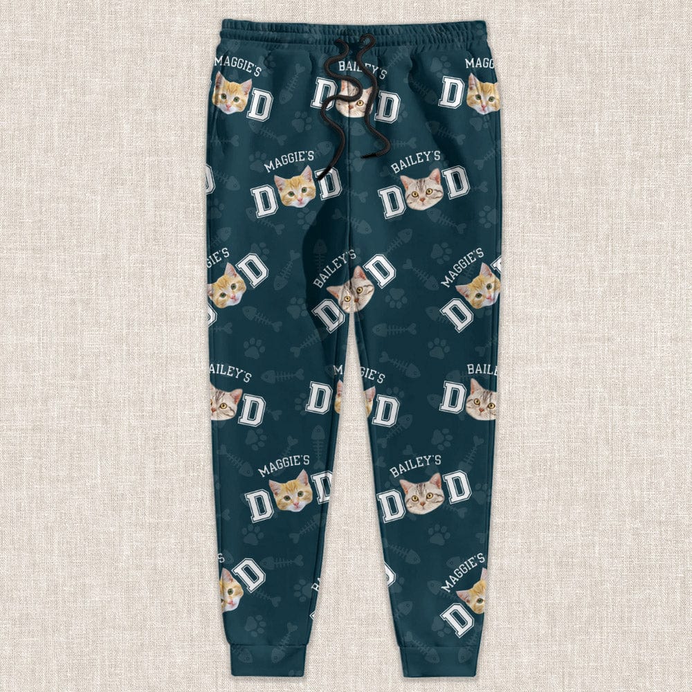 Custom Photo Cat Dad Mom Pet Sweatpants TA29 888803 - Image 9
