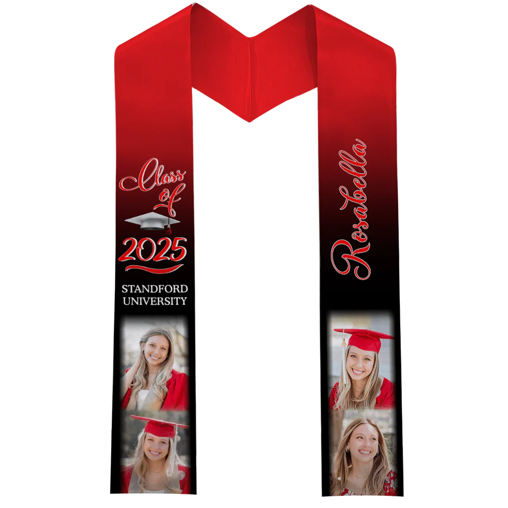Custom Photo Class of 2026 Stoles Sash Senior Gift TA29 TH10 888873 - Image 9