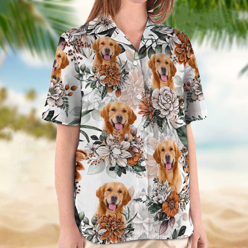 Custom Photo For Dog Cat Lover Hawaii Shirt DA199 889038 - Image 3
