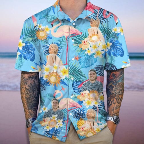 Custom Photo Funny Human Aloha Hawaii Shirt TA29 890250 - Image 3