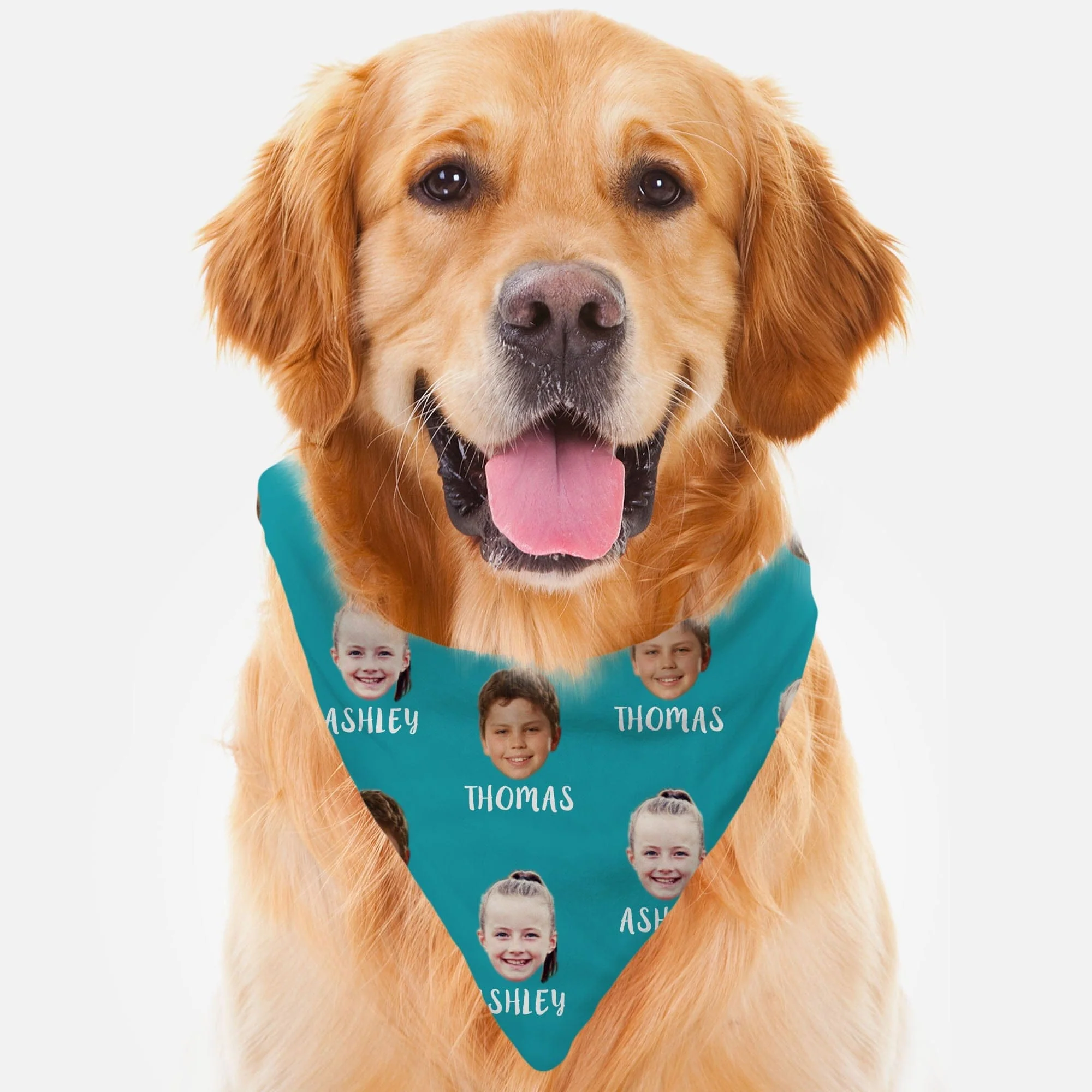 Custom Photo Human Face Personalized Dog Cat Pet Bandana 896855