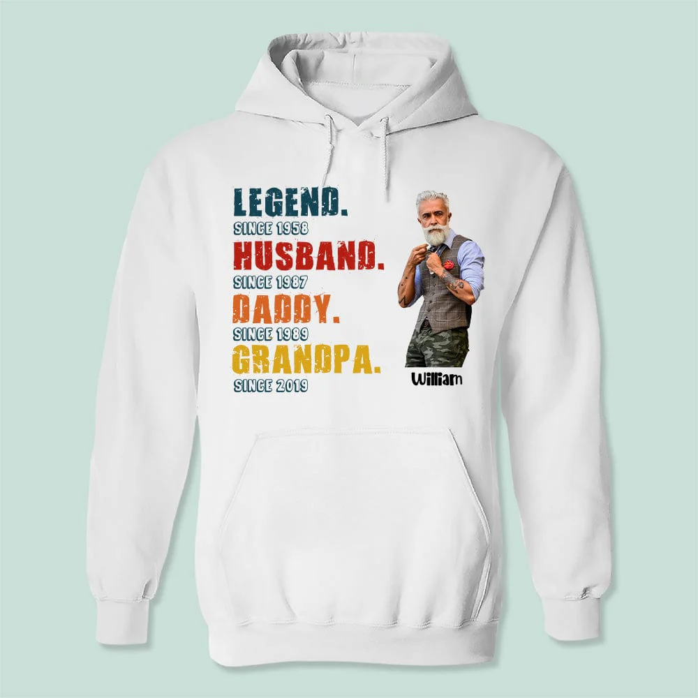 Custom Photo Mommy Legend Shirt Family N304 HN590 - Image 8