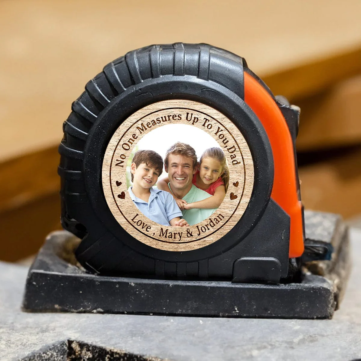 Custom Photo No One Measures Up To You Father's Day Tape Measure DM01 890895