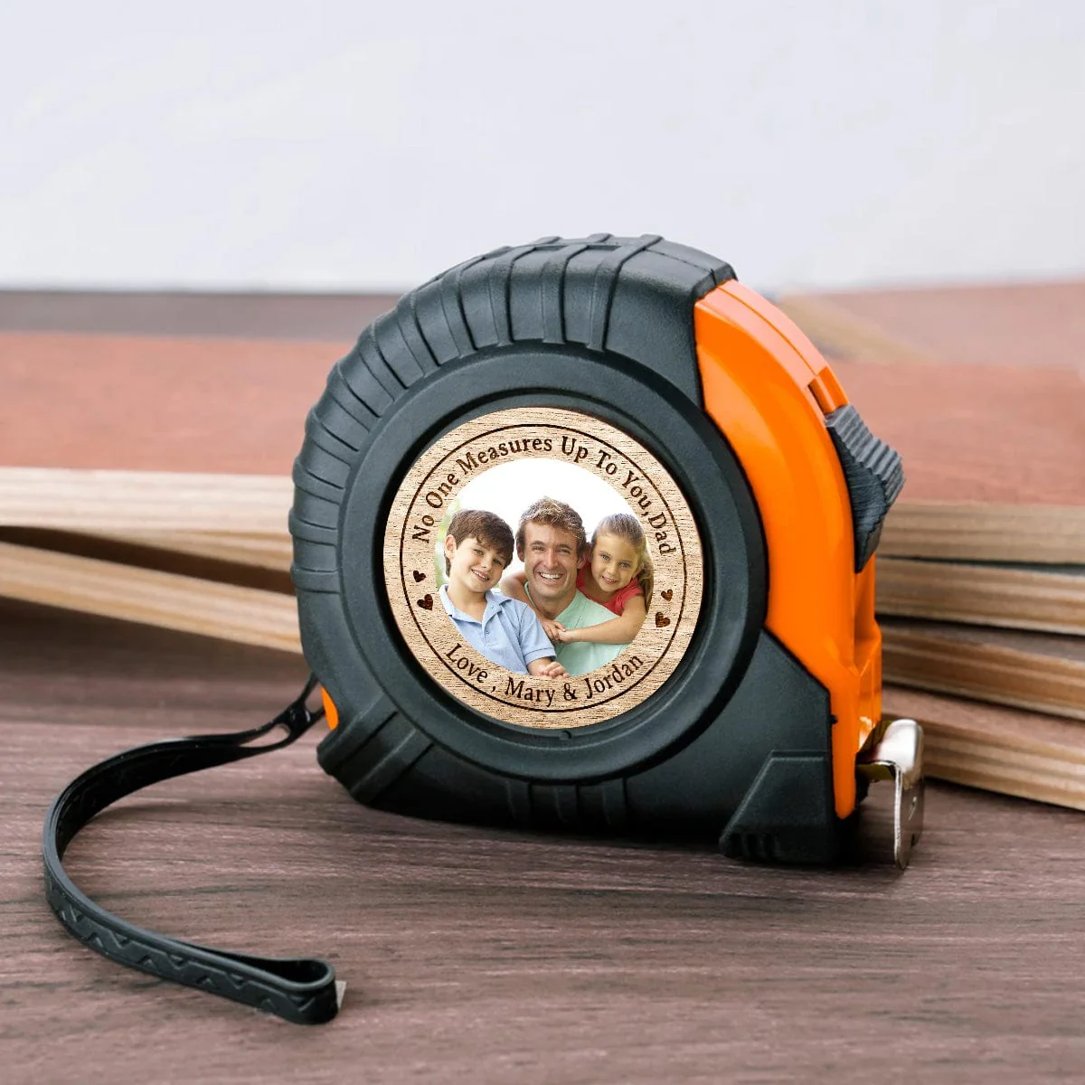 Custom Photo No One Measures Up To You Father's Day Tape Measure DM01 890895 - Image 3