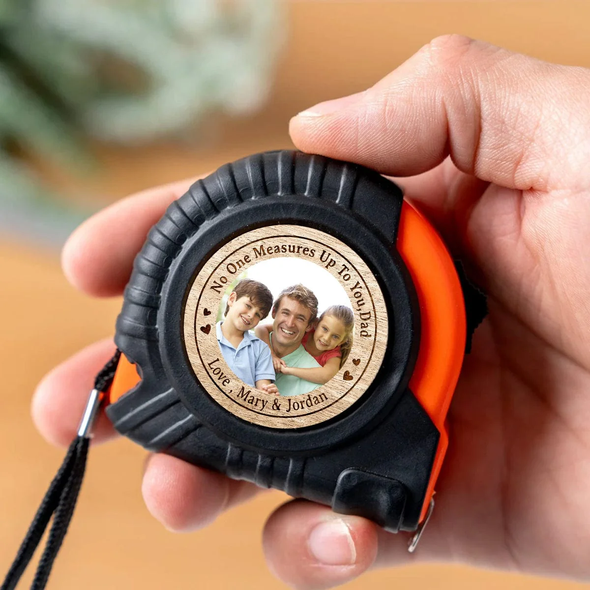 Custom Photo No One Measures Up To You Father's Day Tape Measure DM01 890895 - Image 4
