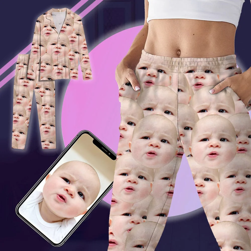 Custom Photo Portrait Pajamas N369 54298 888727 CM - Image 3