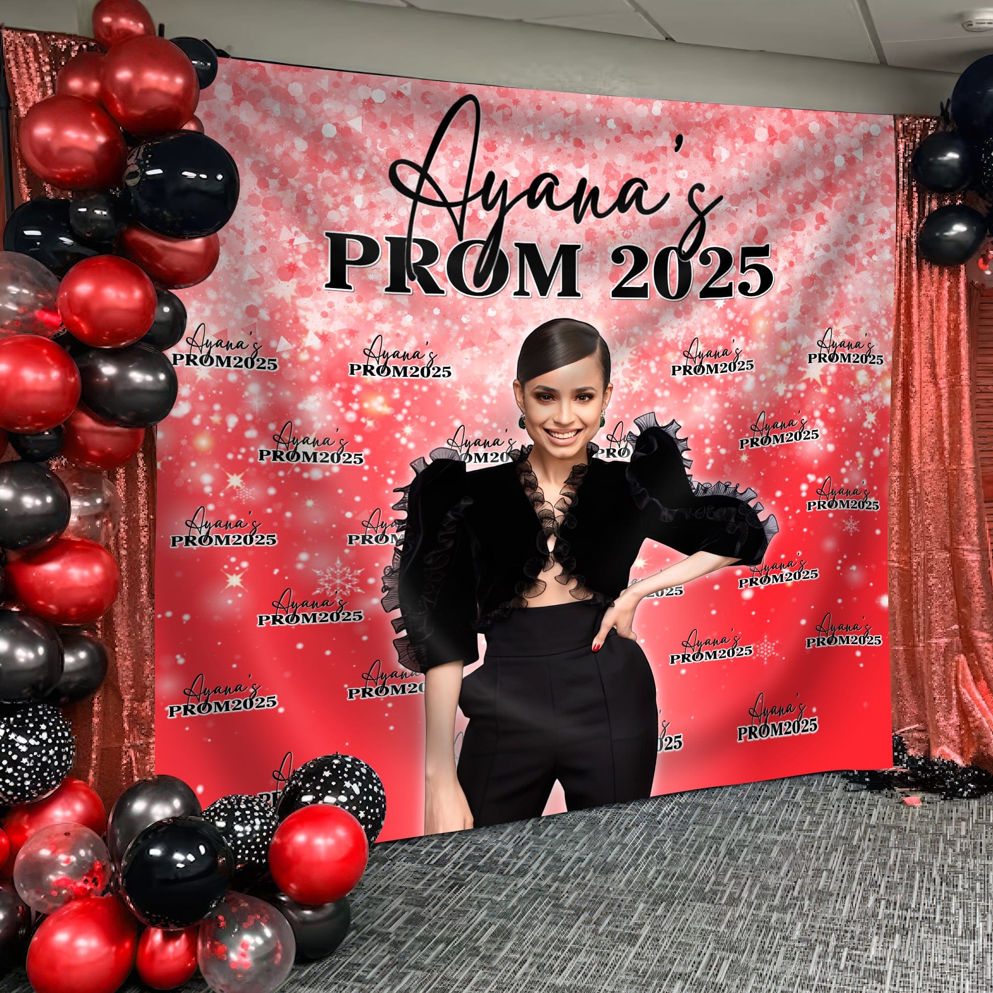 Custom Photo Prom 2024 Backdrop DM01 890865 - Image 2