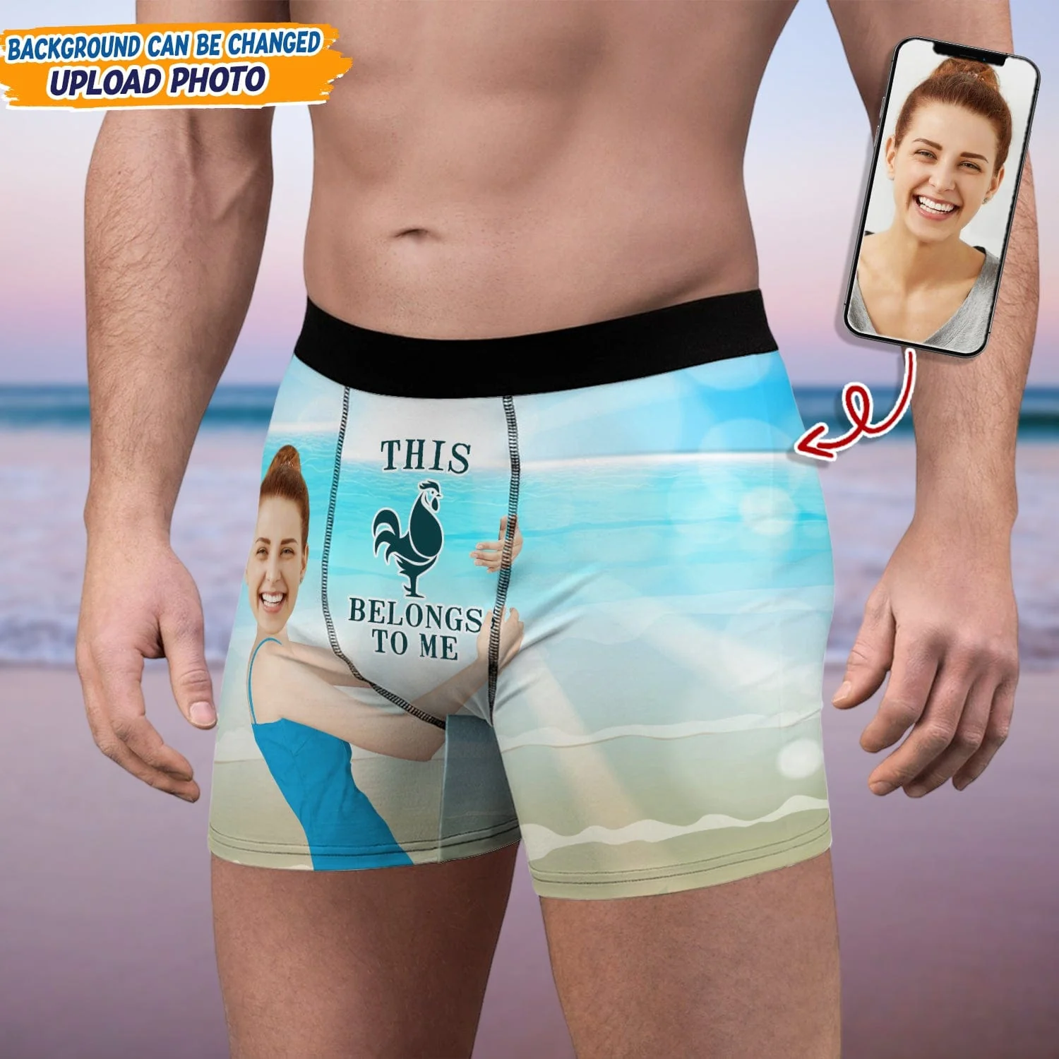 Custom Photo This Belongs To Me Boxer Briefs TA29 889429 - Image 2