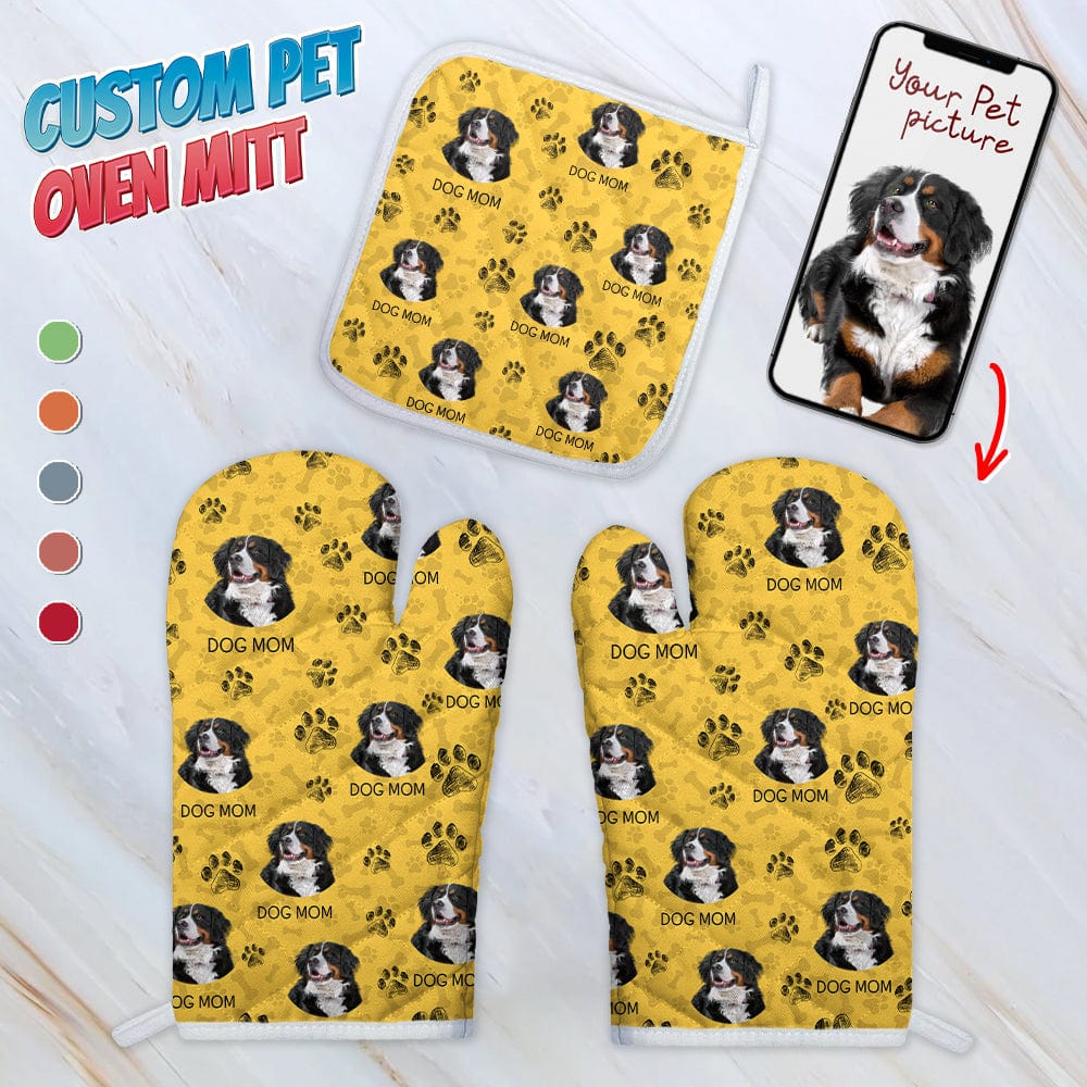 Customized Photo Dog Paw For Dog Lovers Oven Mitt DA199 889016 - Image 6