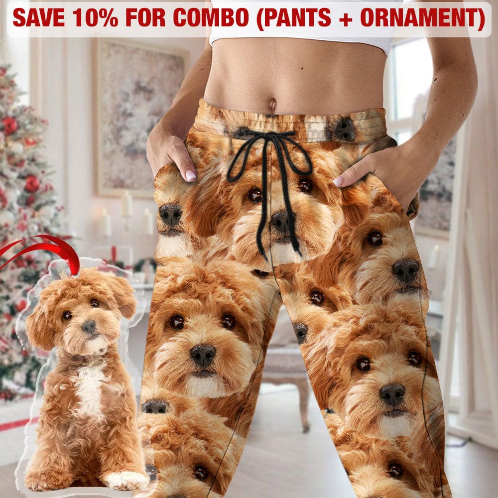 Customized Sweatpants Upload Photo Dog Cat For Men and Women's N369 HO82 888950 54298