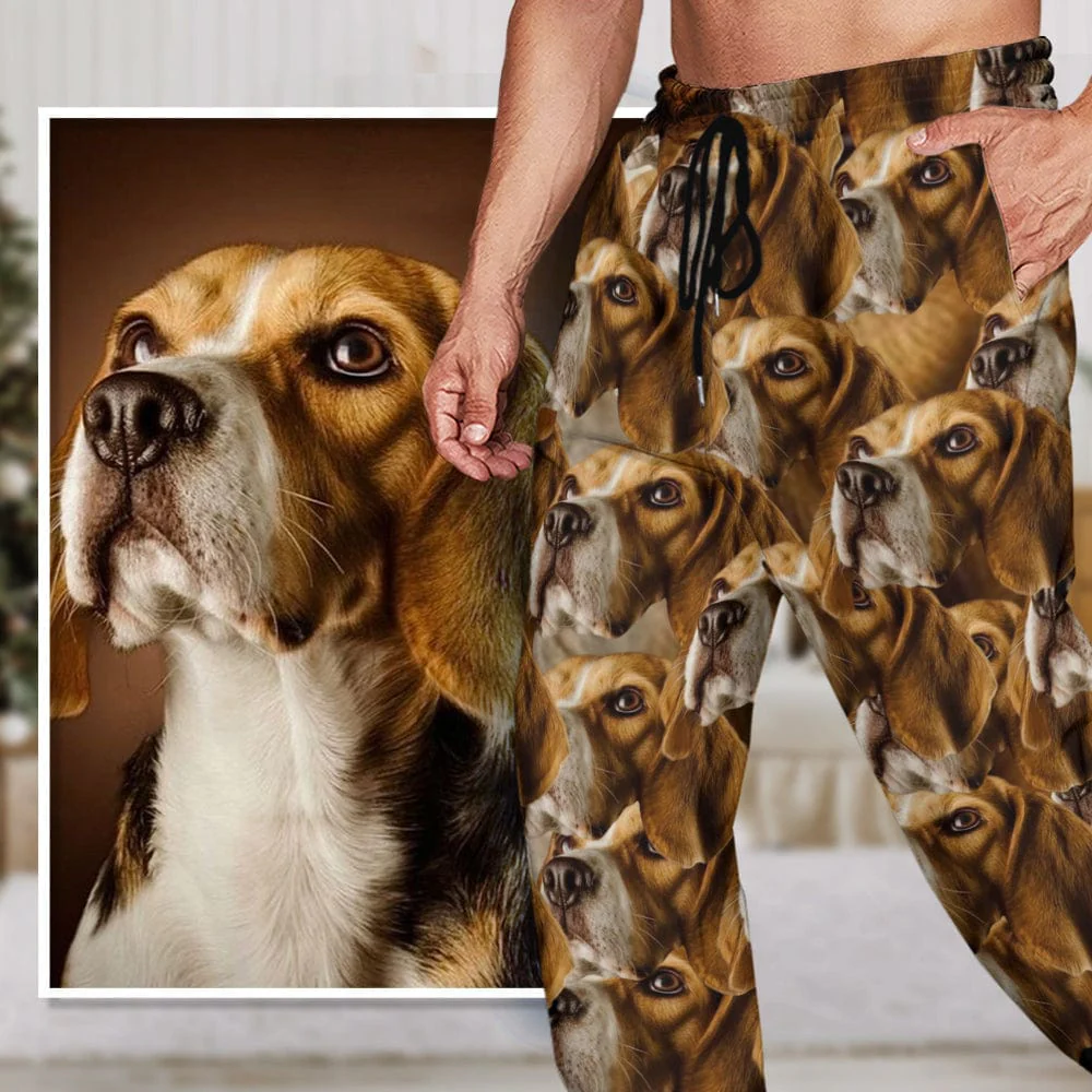 Customized Sweatpants Upload Photo Dog Cat For Men and Women's N369 HO82 888950 54298 - Image 6