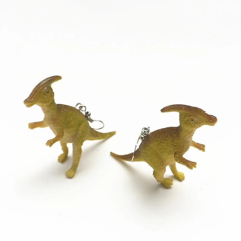 Soft clay cute animal bite earrings studs - Fun Gift Idea - Image 6