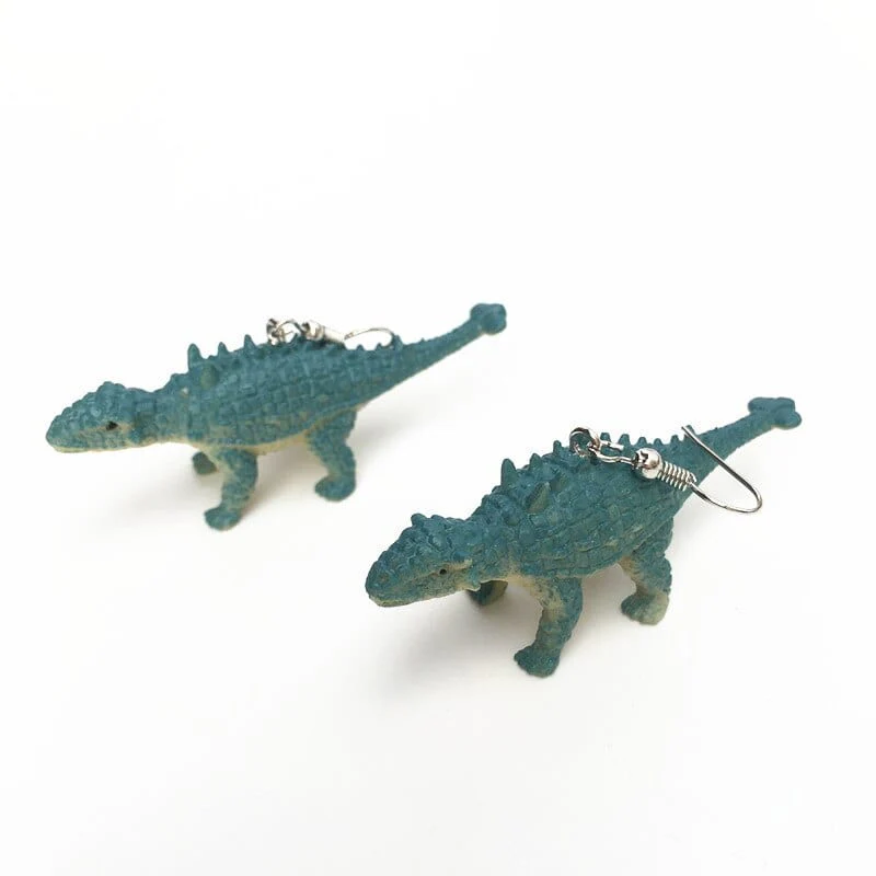 Soft clay cute animal bite earrings studs - Fun Gift Idea - Image 9