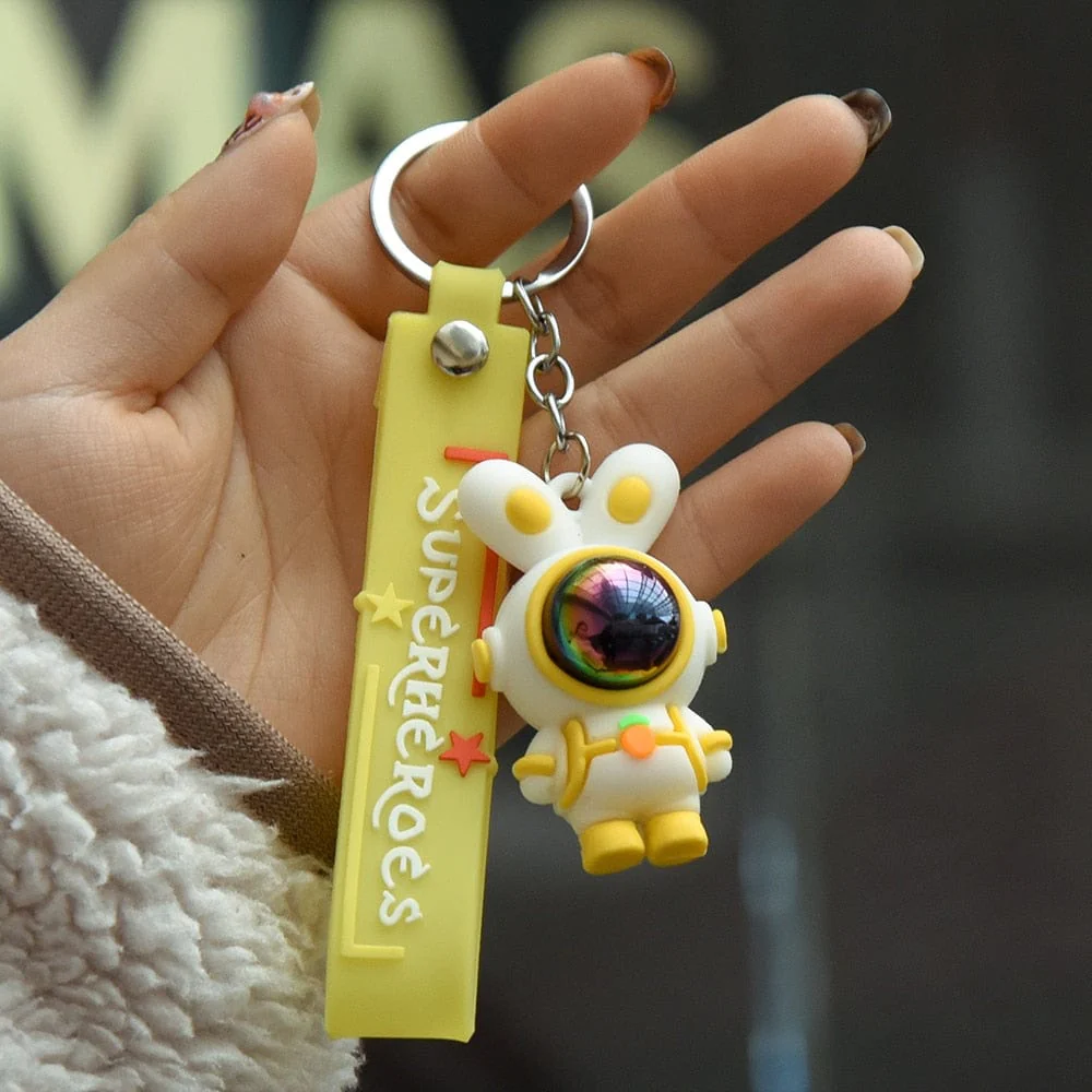 Cute Astronaut Animal Doll Keychain - Image 10