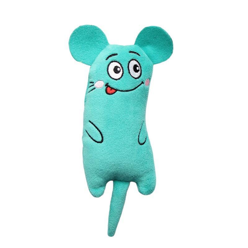 Funny Interactive Plush Cat Toy Teeth Grinding Chewing Mouse Toy - Image 8