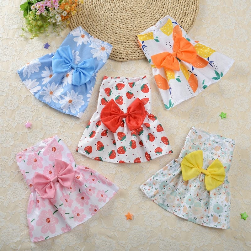 Cute Princess Dress for small Dog Cat