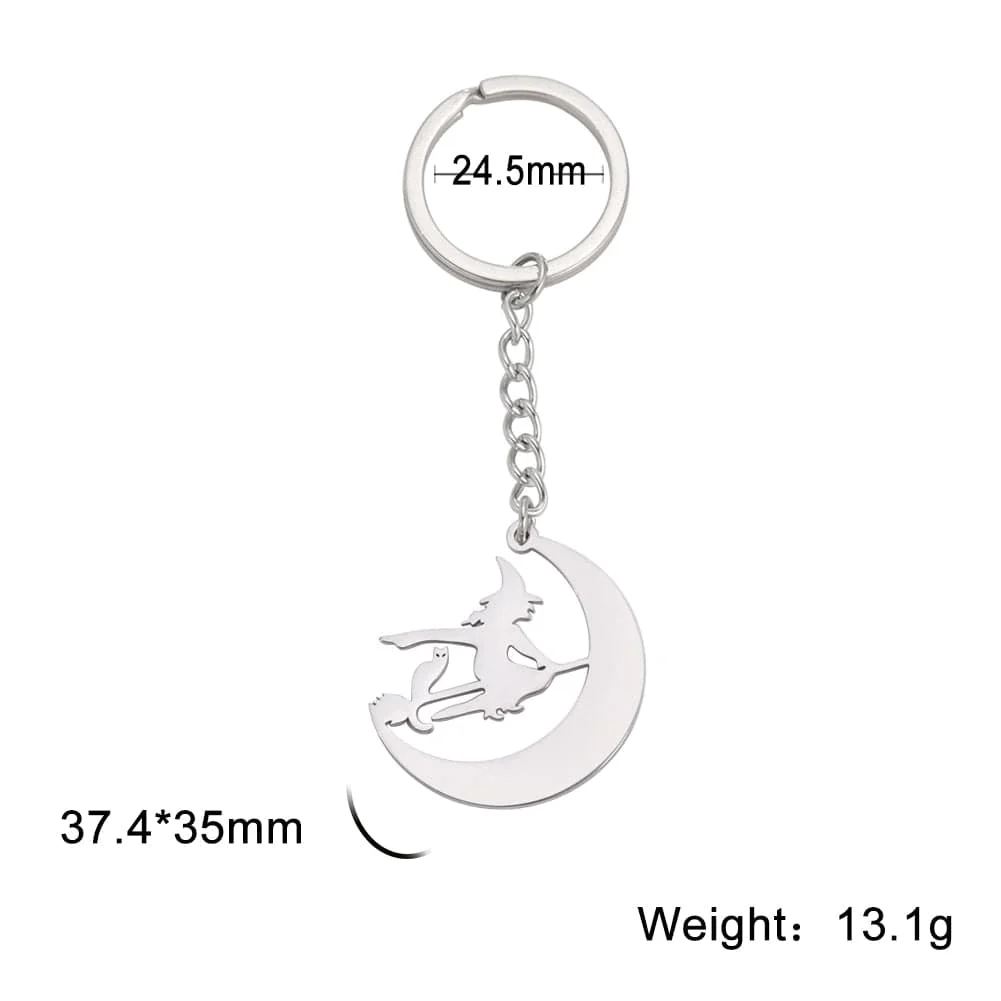 Cute Trend Finger Stickman Keychain - Image 5