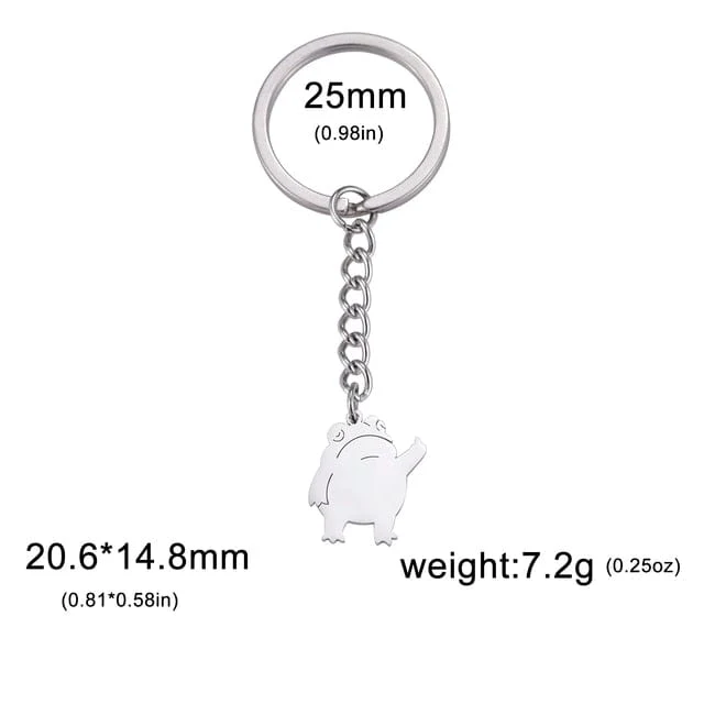 Cute Trend Finger Stickman Keychain - Image 8