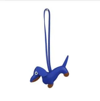 Dachshund PU Leather Dog Keychains - Image 6