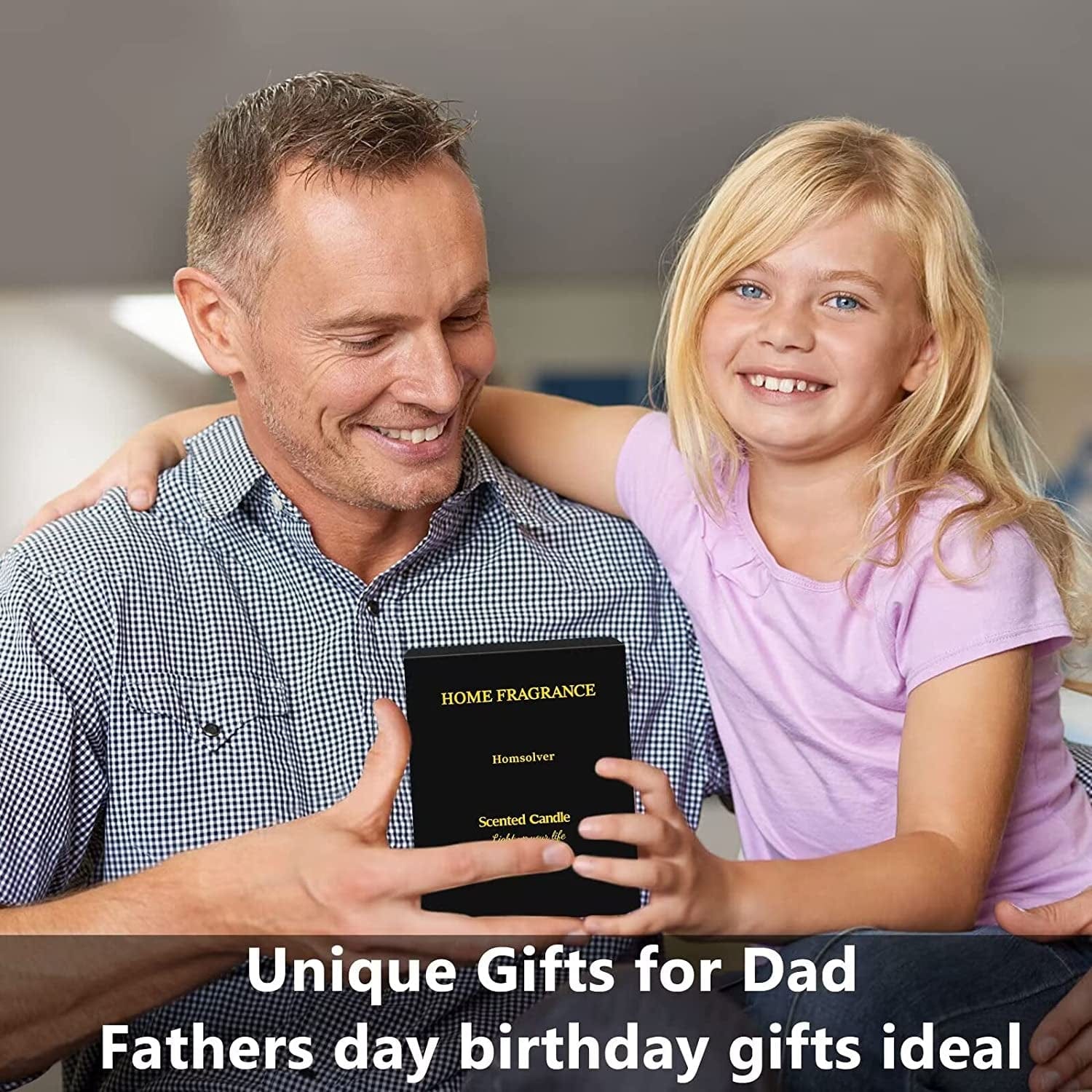 Dad Birthday Gift, Fathers Day Birthday Gifts for Dad, Sandalwood Scented Candle Gifts for Men - Image 7