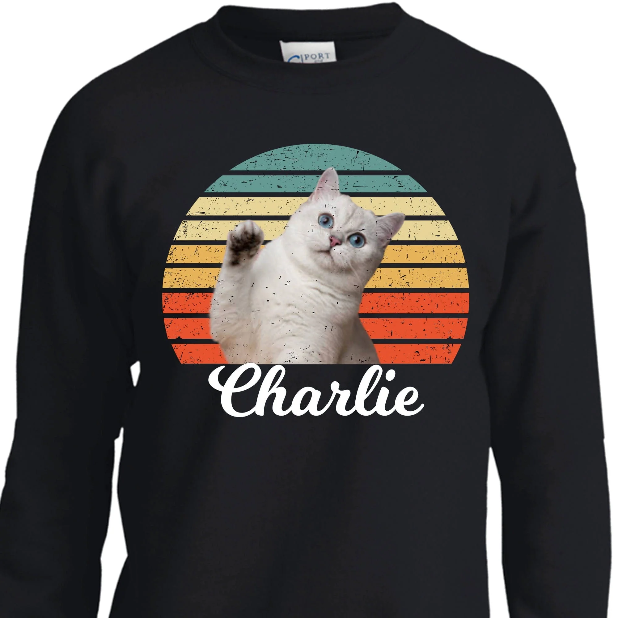 Dog Cat Custom Photo Kids Size Shirt, Custom Photo Shirt For Kids - Image 4